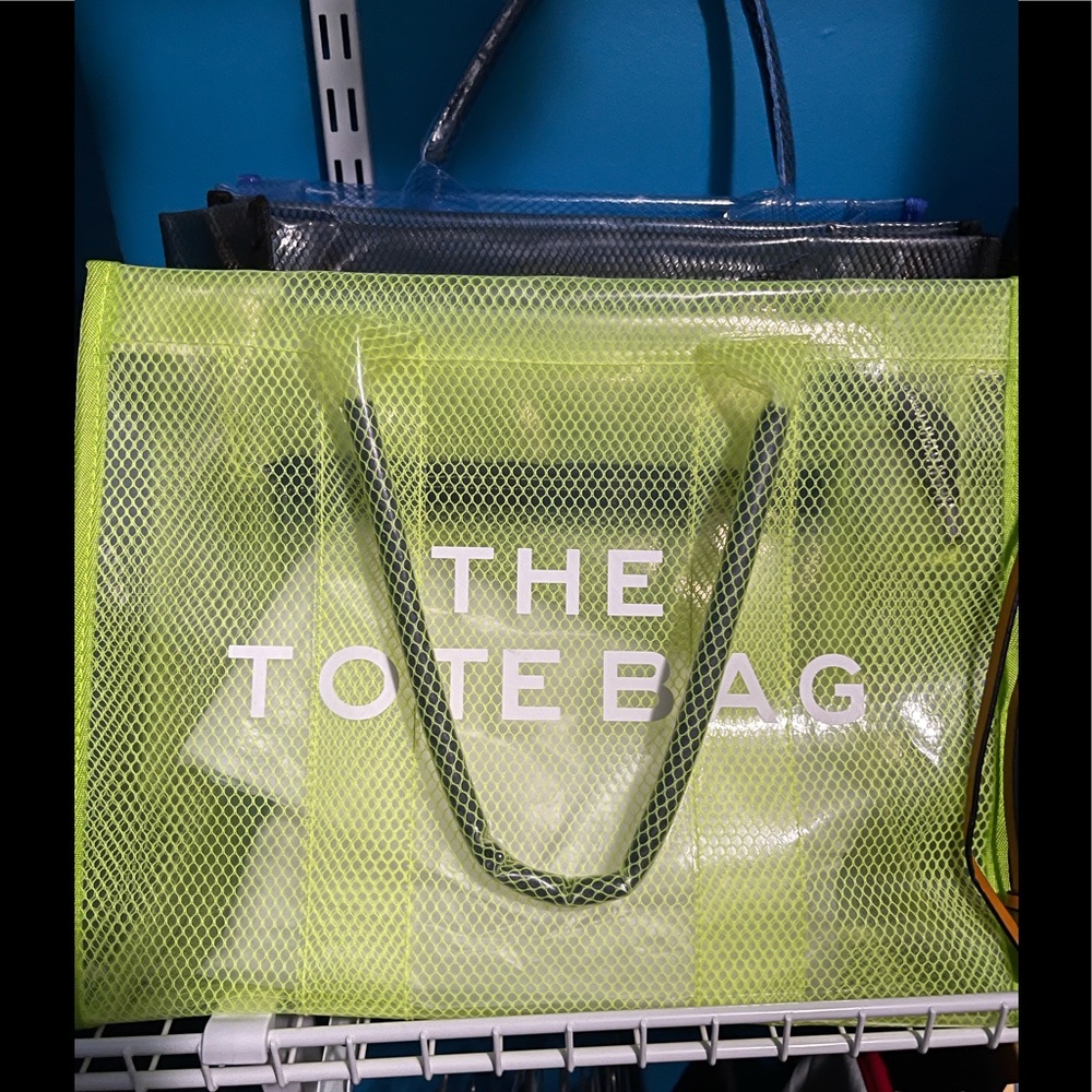 Unbranded Transparent shoulder/crossbody bag neon color